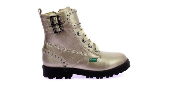 KICKERS GROOROCK Or Beige Boots Hot on Sale