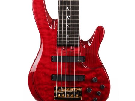 Yamaha John Patitucci TRB Signature Bass Translucent Dark Red Supply