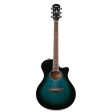 Yamaha APX600 Acoustic Electric Guitar Oriental Blue Burst Online