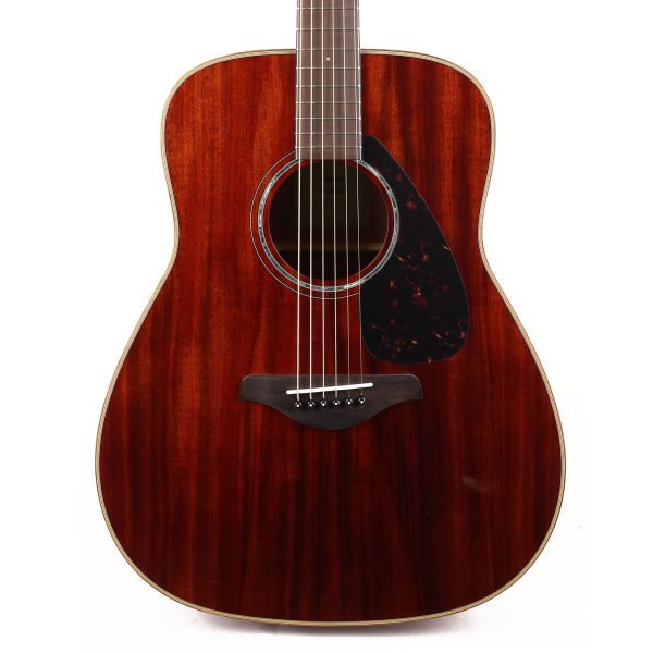 Yamaha FG850 Dreadnought Acoustic Natural Online Sale