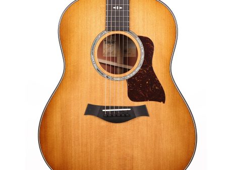 Taylor 517e Urban Ironbark Grand Pacific Acoustic-Electric Shaded Edgeburst 2023 Sale