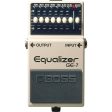 Boss GE-7 Graphic Equalizer Pedal For Sale