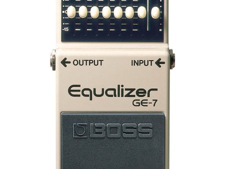 Boss GE-7 Graphic Equalizer Pedal For Sale