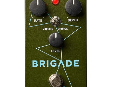 Universal Audio UAFX Brigade Chorus and Vibrato Effect Pedal Online Hot Sale