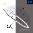 Smati Parapluie Enfant Etoiles Bleus - Réfléchissant Fashion