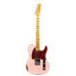 Fender Custom Shop 1960 Custom Telecaster Relic Shell Pink with Tortoise Binding 2023 Hot on Sale