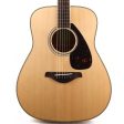 Yamaha FG840 Dreadnought Acoustic Guitar Natural on Sale