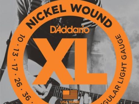 D Addario Nickel Wound Electric Strings Regular Light 10-46 Fashion