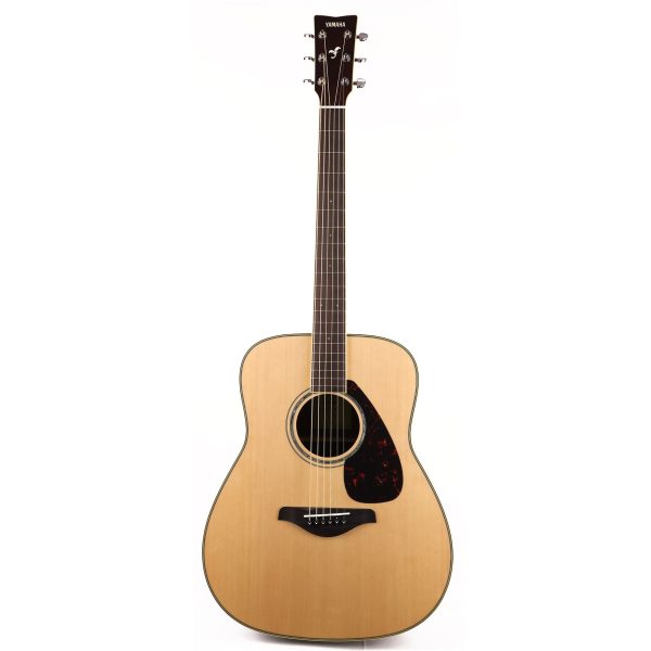 Yamaha FG830 Dreadnought Acoustic Natural Online Sale