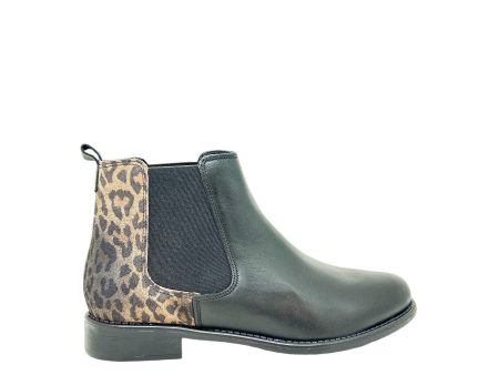 WE DO 7754 SA Noir Léopard  bottines Online Hot Sale