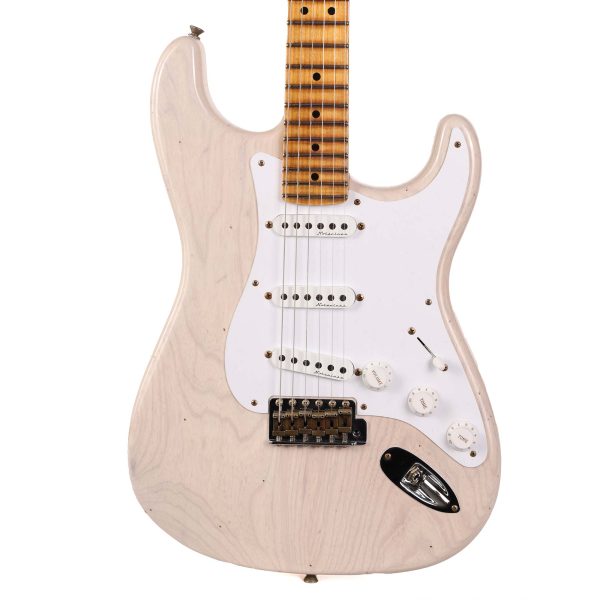 Fender Custom Shop Eric Clapton Stratocaster Journeyman Relic White Blonde Online Sale