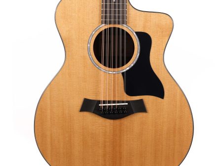 Taylor 254ce Plus 12-String Grand Auditorium Acoustic-Electric Natural Used For Cheap