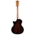 Taylor Builder s Edition 814ce Grand Auditorium Acoustic-Electric Blacktop Floor Demo Sale