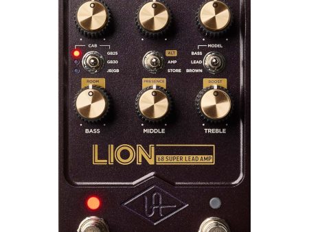 Universal Audio UAFX Lion  68 Super Lead Amp Effect Pedal Online Hot Sale