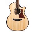 Taylor Builder s Edition 814ce Grand Auditorium Acoustic-Electric Natural 2024 Discount