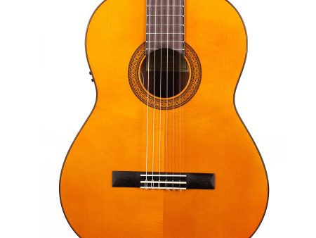 Yamaha CGX102 Classical Nylon String Guitar Acoustic-Electric Natural Fashion