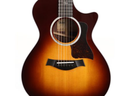 Taylor 412ce Grand Concert Acoustic-Electric Tobacco Sunburst 2023 Online Sale