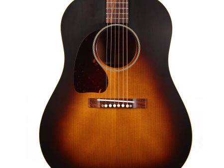 Gibson 1942 Banner J-45 Left-Handed Vintage Sunburst For Sale