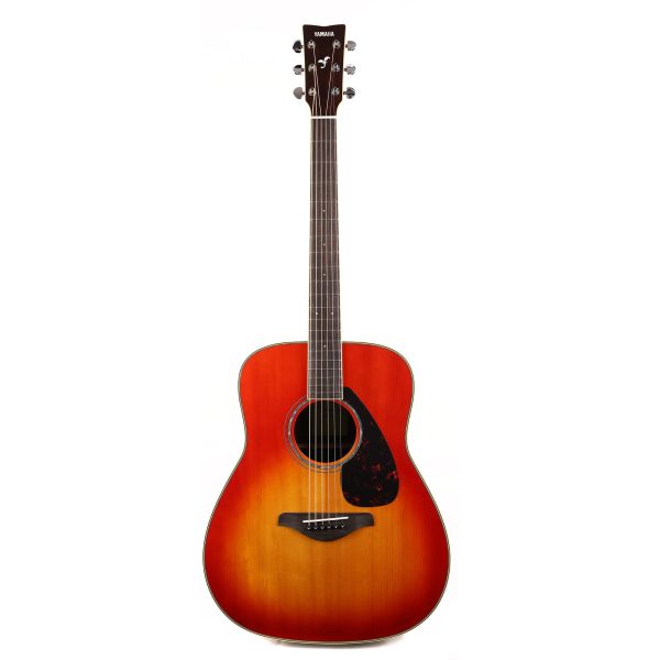 Yamaha FG830 Dreadnought Acoustic Guitar Autumn Burst Online now