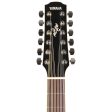 Yamaha APX700II−12 Acoustic-Electric Black For Discount