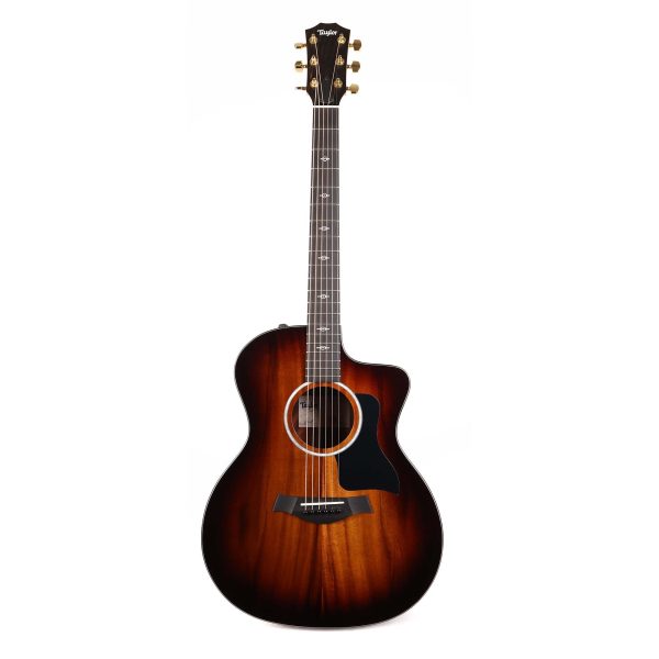 Taylor 224ce-K DLX Koa Grand Auditorium Acoustic-Electric Shaded Edgeburst For Discount