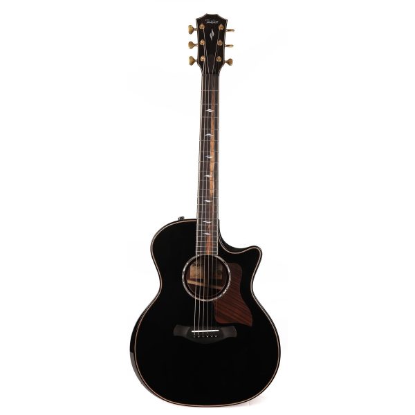 Taylor Builder s Edition 814ce Grand Auditorium Acoustic-Electric Blacktop Floor Demo Sale