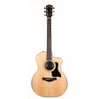 Taylor 114ce Walnut Grand Auditorium Acoustic-Electric Gloss Natural on Sale