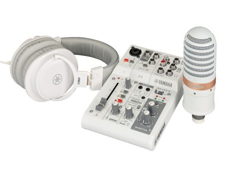 Yamaha Live Streaming Pack AG03 MK2 White Online now