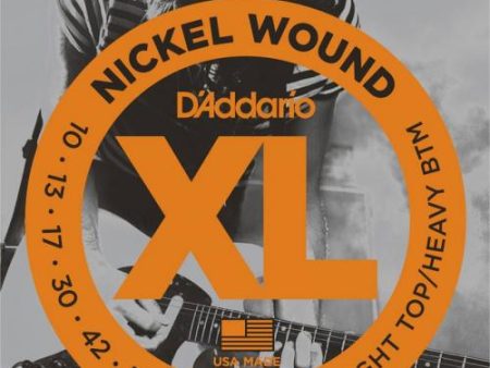 D Addario Nickel Wound Electric Strings Light Top Heavy Bottom 10-52 Online now