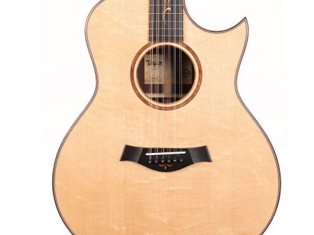 Taylor Custom Shop Grand Symphony Florentine 12-String Bearclaw Spruce and Indian Rosewood Online now