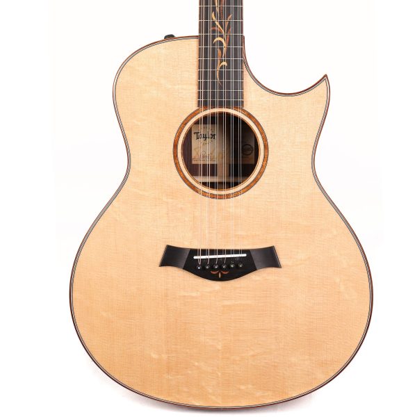 Taylor Custom Shop Grand Symphony Florentine 12-String Bearclaw Spruce and Indian Rosewood Online now