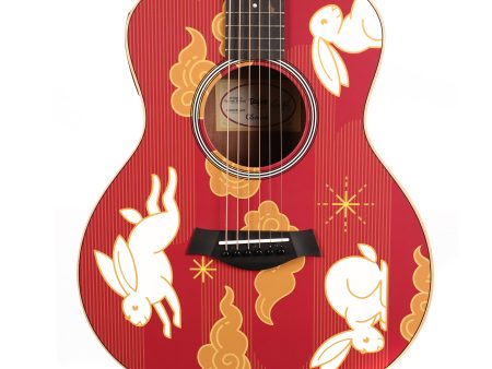 Taylor GS Mini-e Special Edition Prototype Acoustic-Electric Rabbit Print Online now