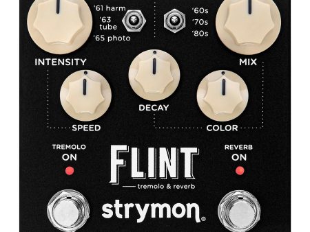 Strymon Flint V2 Tremolo and Reverb Effect Pedal Online Hot Sale