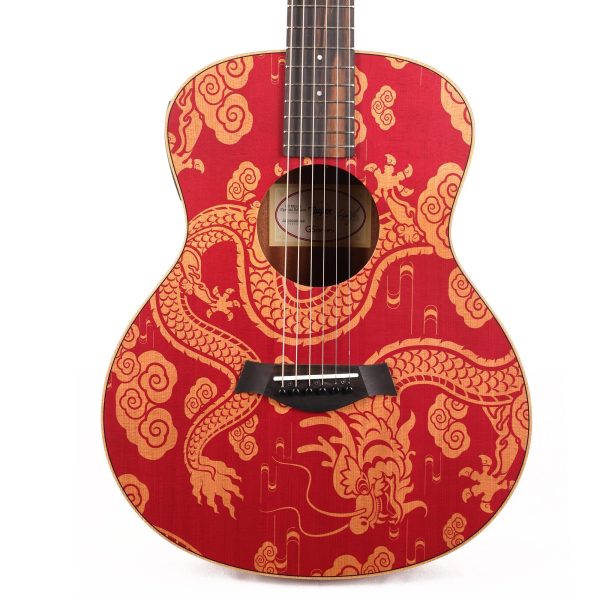 Taylor GS Mini-e Special Edition Prototype Acoustic-Electric Guitar Red Dragon Online Hot Sale