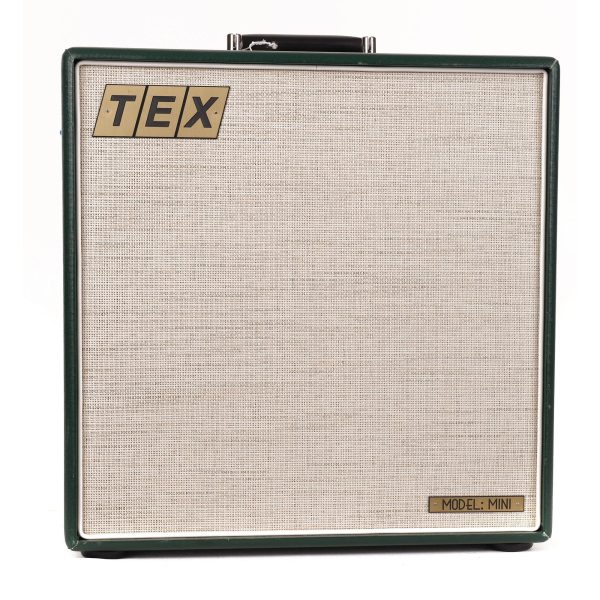 Texosound Mini-Bernie 1x10 Green Tolex 2015 Hot on Sale