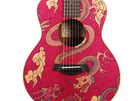 Taylor GS Mini-e Special Edition Acoustic-Electric Red Dragon Supply