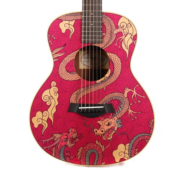 Taylor GS Mini-e Special Edition Acoustic-Electric Red Dragon Supply