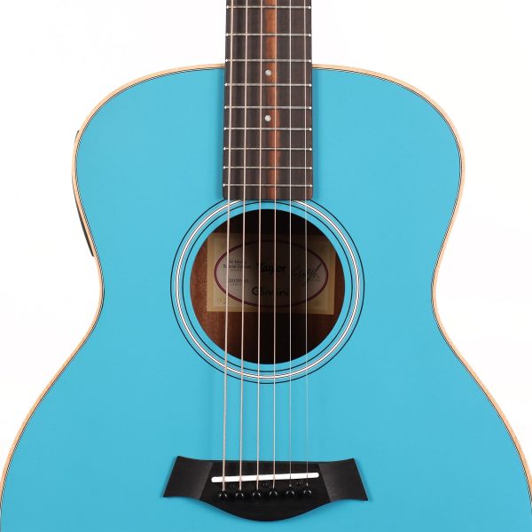 Taylor GS Mini-e Special Edition Prototype Acoustic-Electric Teal Supply