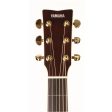 Yamaha LL16 ARE Original Jumbo Acoustic-Electric Guitar Left-Handed Natural Used Cheap