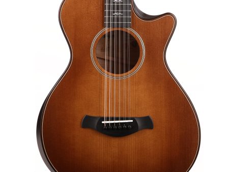 Taylor Builder s Edition 652ce Acoustic-Electric Wild Honey Burst Used on Sale