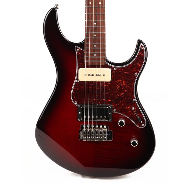 Yamaha PAC 611VFM Dark Red Burst For Discount