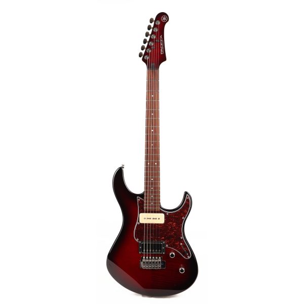 Yamaha PAC 611VFM Dark Red Burst For Discount