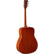 Yamaha FG820L Dreadnought Left-Handed Acoustic Natural Open-Box For Sale