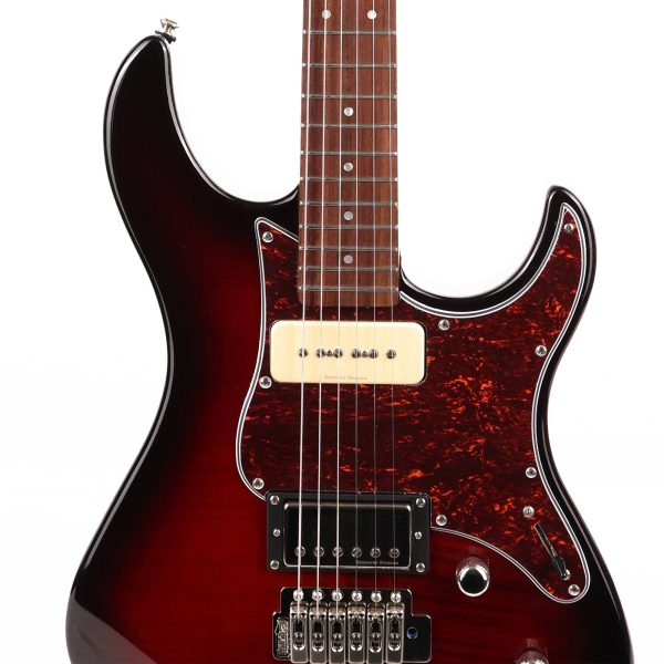 Yamaha PAC 611VFM Dark Red Burst For Discount