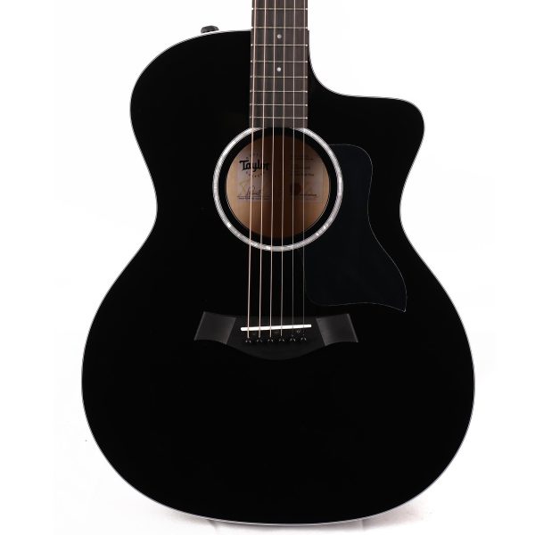 Taylor 214ce-BLK Plus Grand Auditorium Acoustic-Electric Black Online Sale