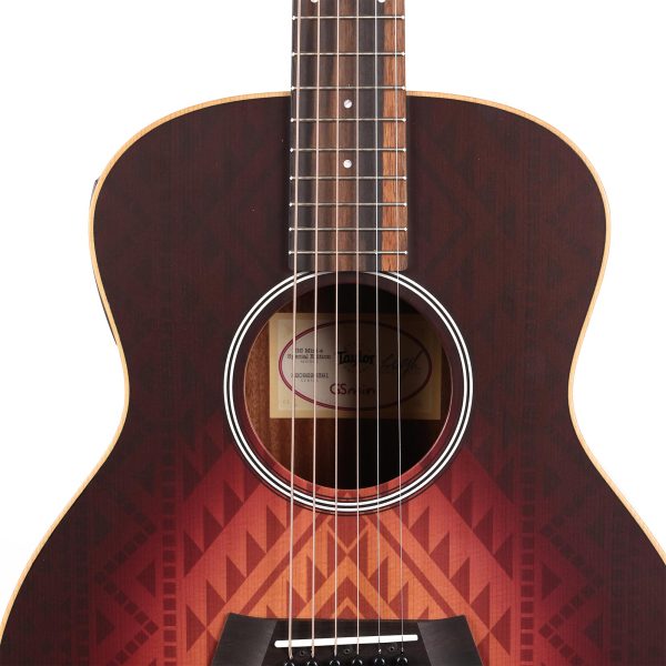 Taylor GS Mini-e Special Edition Prototype Acoustic-Electric Geometric Burst Sale