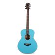 Taylor GS Mini-e Special Edition Prototype Acoustic-Electric Teal Supply