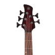 Yamaha TRBX605FM 5-String Electric Bass Guitar Dark Red Burst Discount