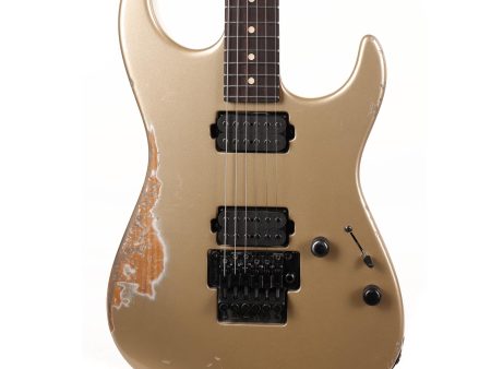 Tom Anderson Pro Am Shorty In-Distress Shoreline Gold Hot on Sale