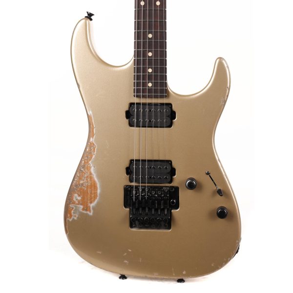 Tom Anderson Pro Am Shorty In-Distress Shoreline Gold Hot on Sale